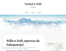 Tablet Screenshot of noclegi-uzofii.pl